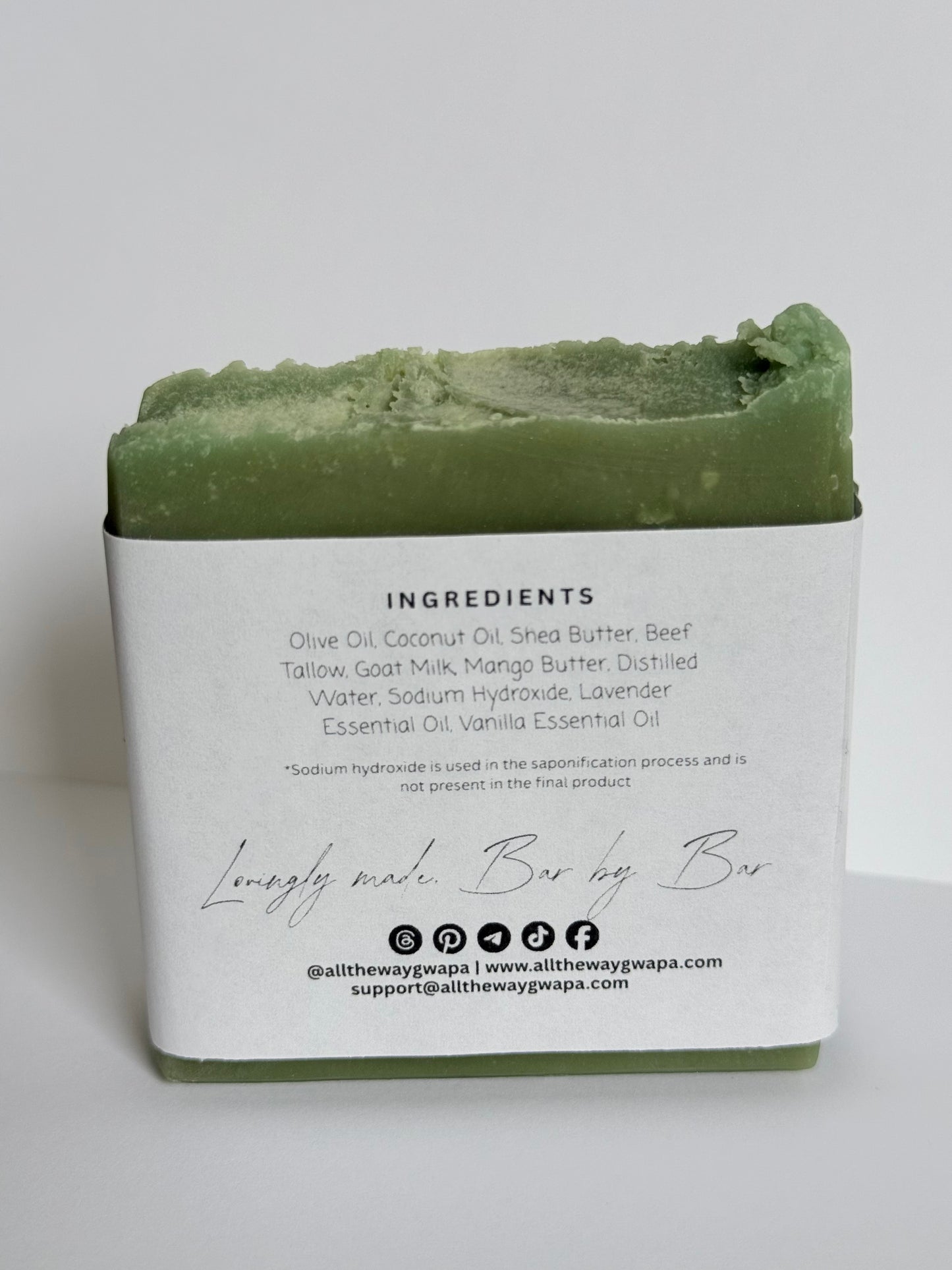 Milky Tallow Soap Bar