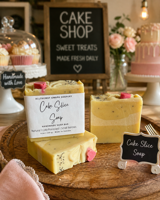 Seasonal Cake Slice Soap