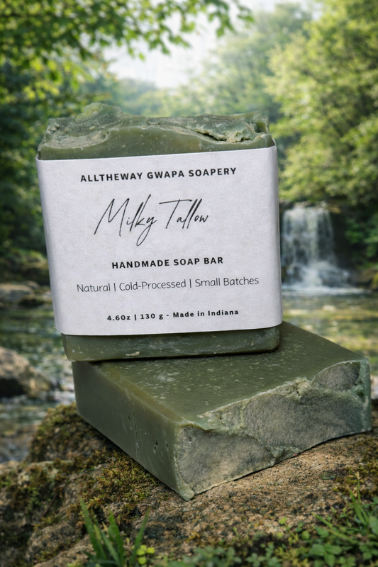 Milky Tallow Soap Bar