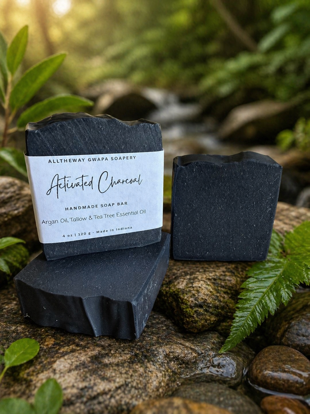 Activated Charcoal Soap Bar
