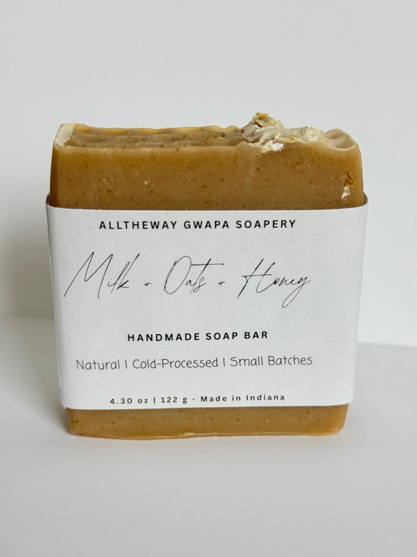 Milk + Oats + Honey Soap Bar