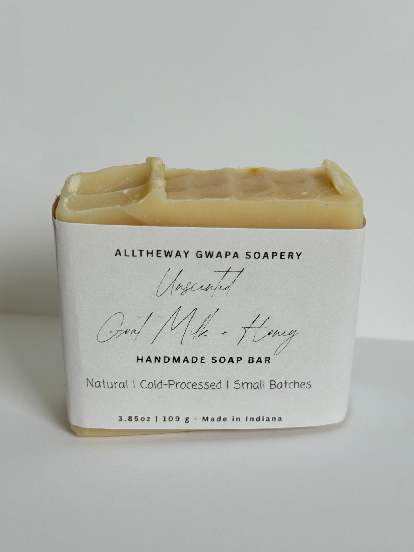 Unscented Goat Milk + Honey Soap Bar