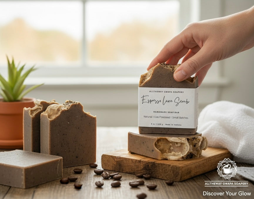 Espresso Luxe Exfoliating Scrub Bar