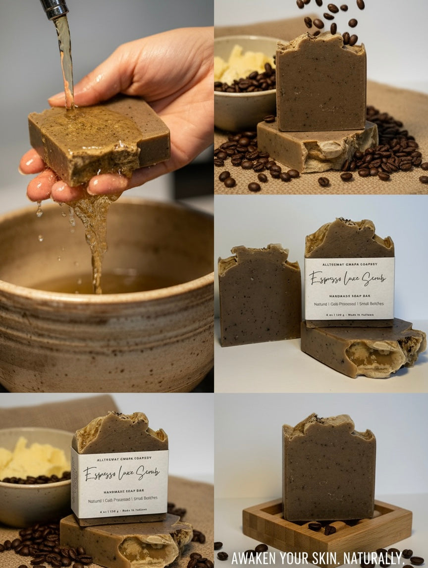 Espresso Luxe Exfoliating Scrub Bar