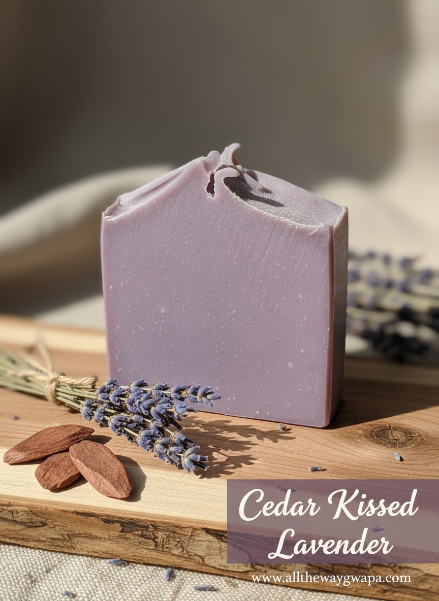 Cedar Kissed Lavender Bar